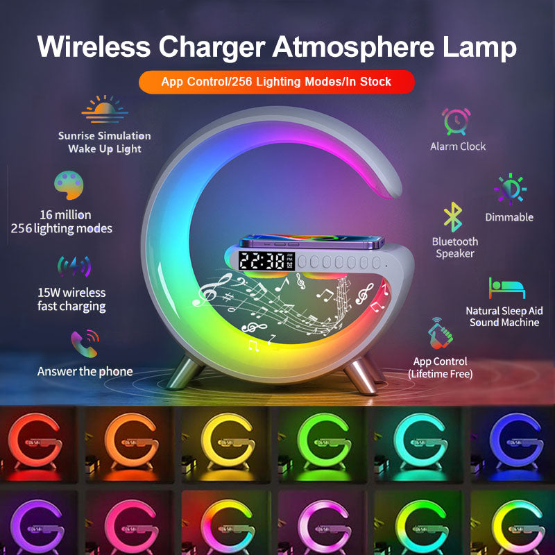 EclipsaSync™ Smart LED: The Ultimate Fusion of Light, Sound, and Wireless Charging